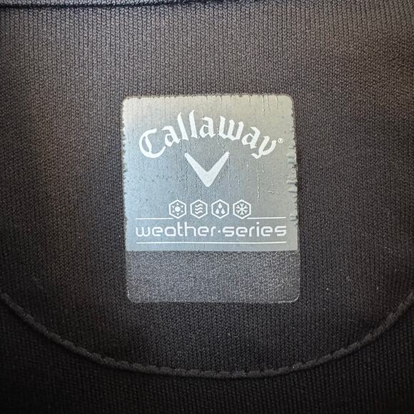 Callaway Black Golf Pullover Long Sleeve Top Women’s Large Athleisure Athletic - Picture 4 of 9